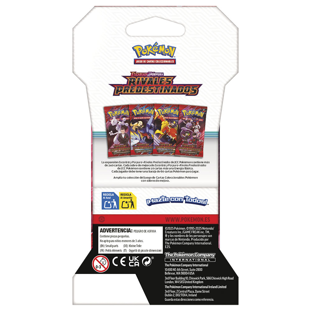 Blister individual de Rivales Predestinados - Pokemon TCG Español