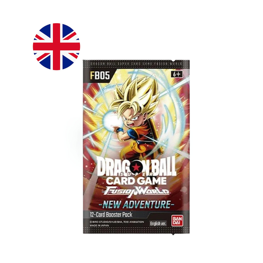 Caja de 24 Sobres de New Adventure (FB05) - Booster Display DBSCG Fusion World Dragon Ball