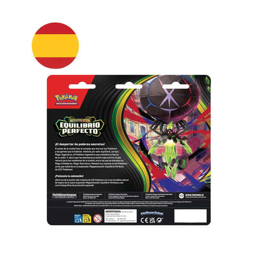 Blister 3 sobres Equilibrio Perfecto - Pokémon TCG Español