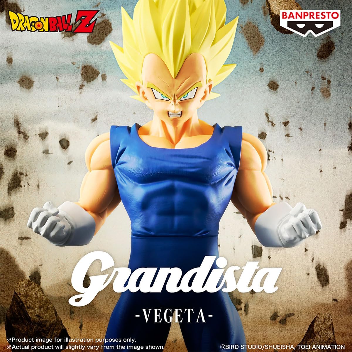 Figura Vegeta Super Saiyan Grandista - Dragon Ball Z