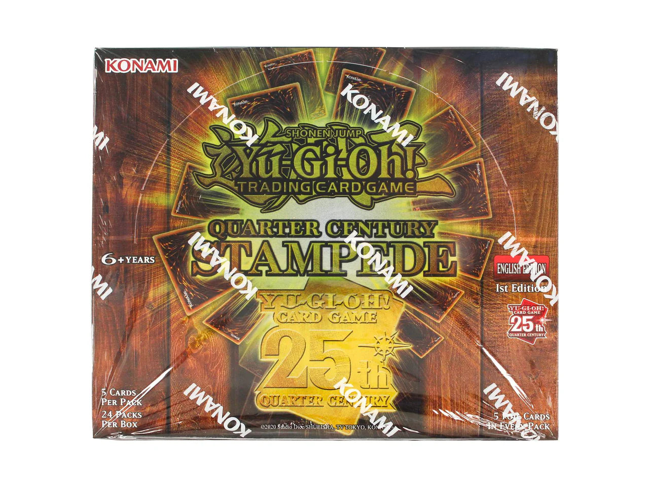 Caja de 24 Sobres de Quarter Century Stampede - Yu-Gi-Oh! Inglés