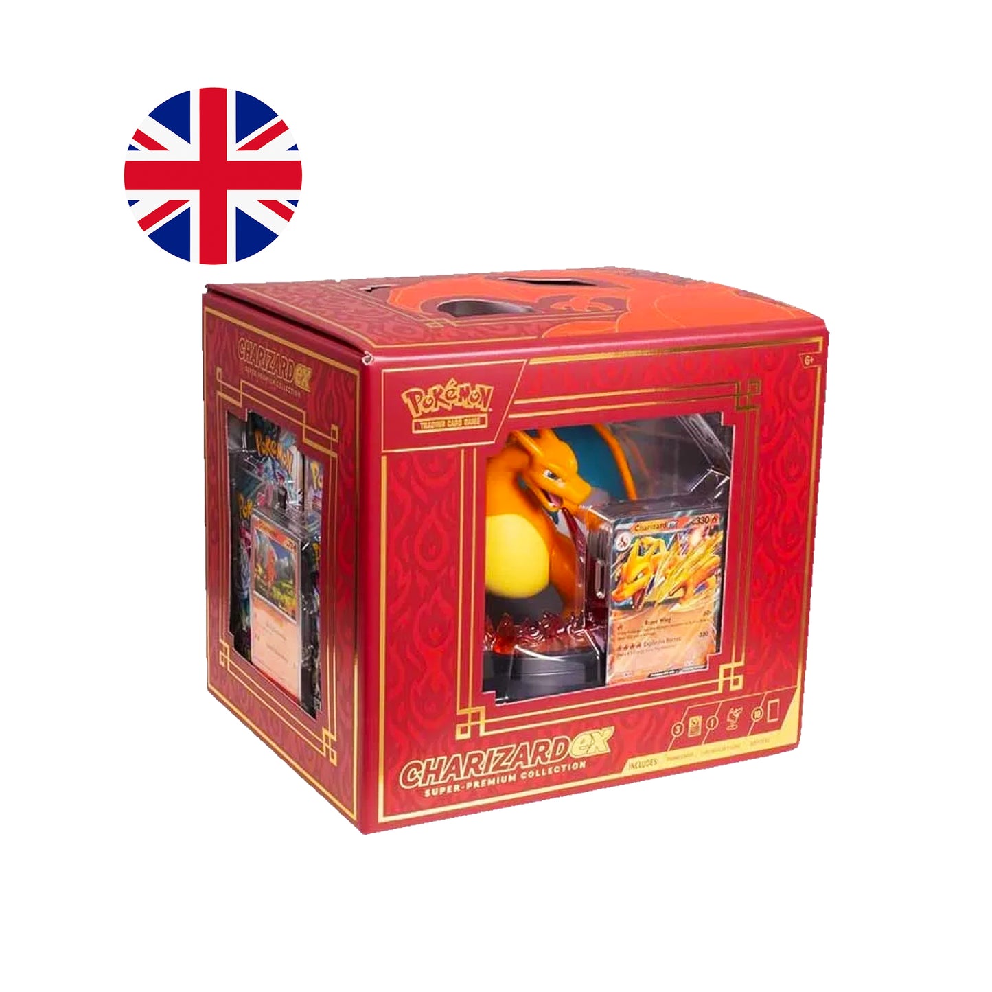 Pack Charizard ex Colección especial Español & Super Premium Collection Inglés - Pokemon TCG