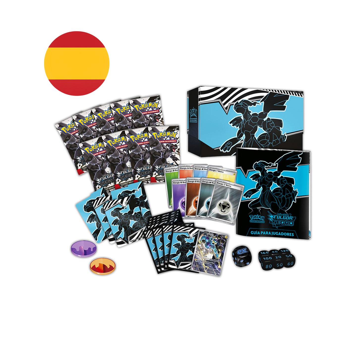 Elite Trainer Box Fulgor Negro / Black Bolt - ETB Pokémon TCG Español