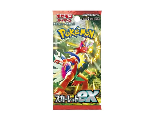 Sobre de Scarlet ex - Pokemon TCG Japonés