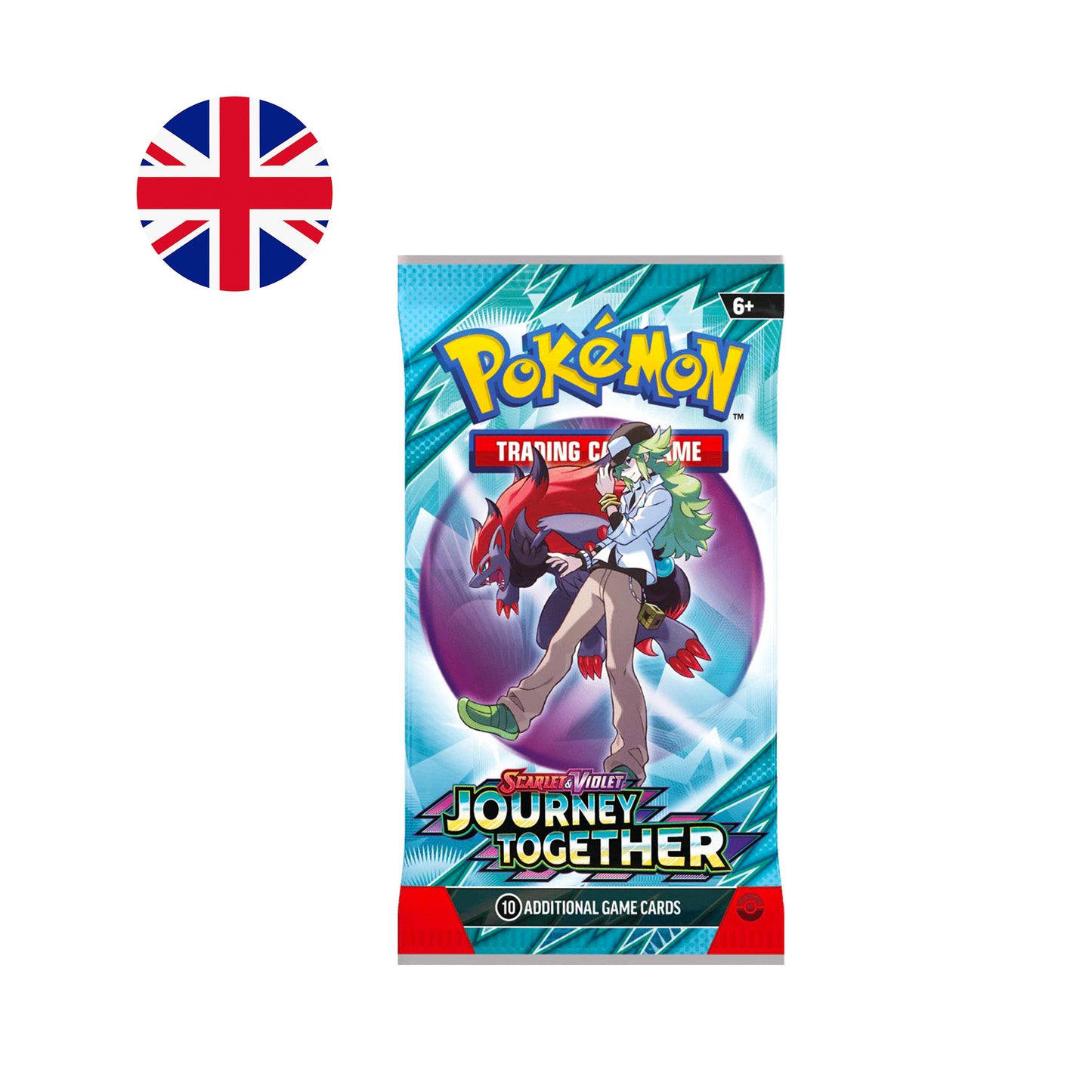 Sobre de Journey Together - De la Booster Box Pokemon TCG Inglés