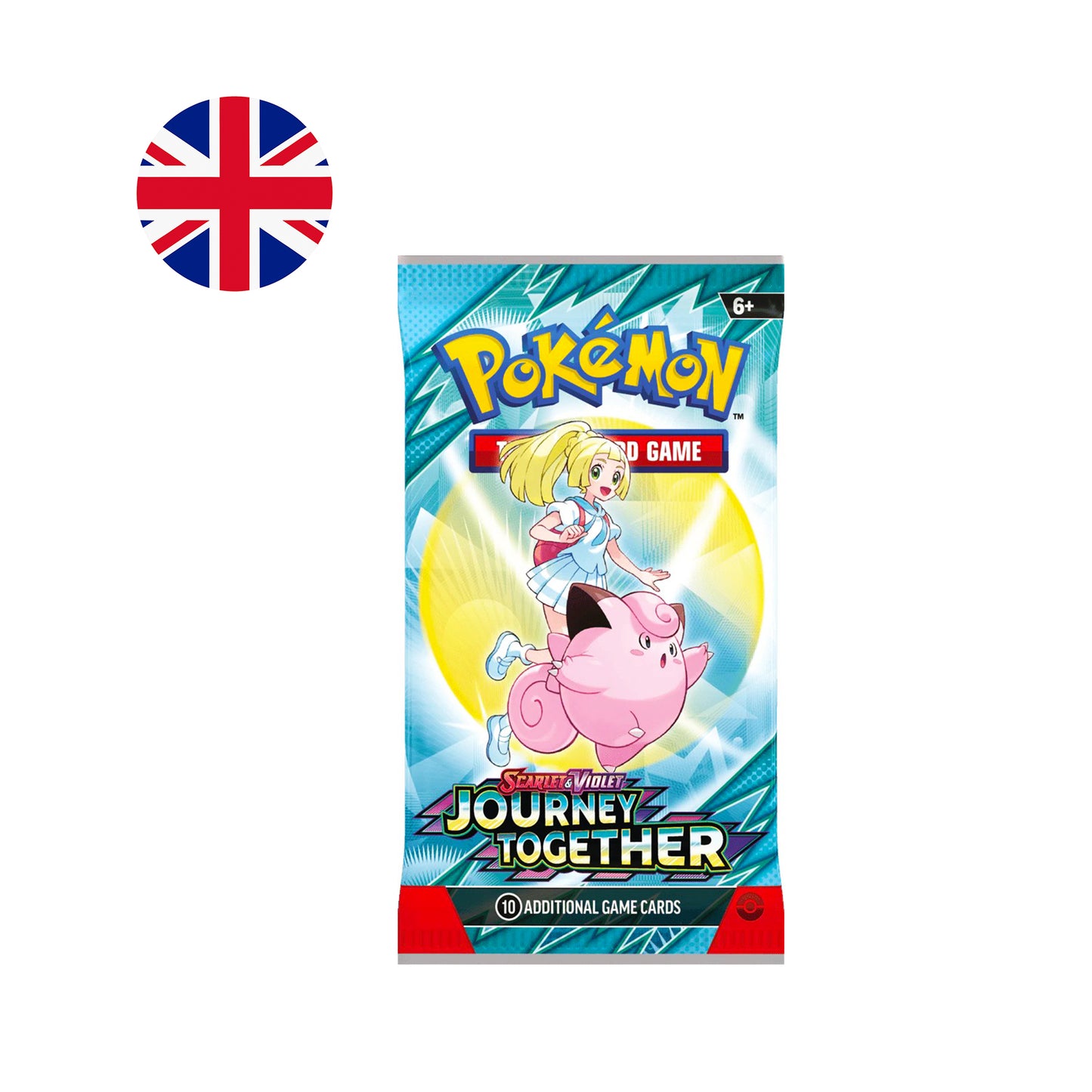 Sobre de Journey Together - De la Booster Box Pokemon TCG Inglés