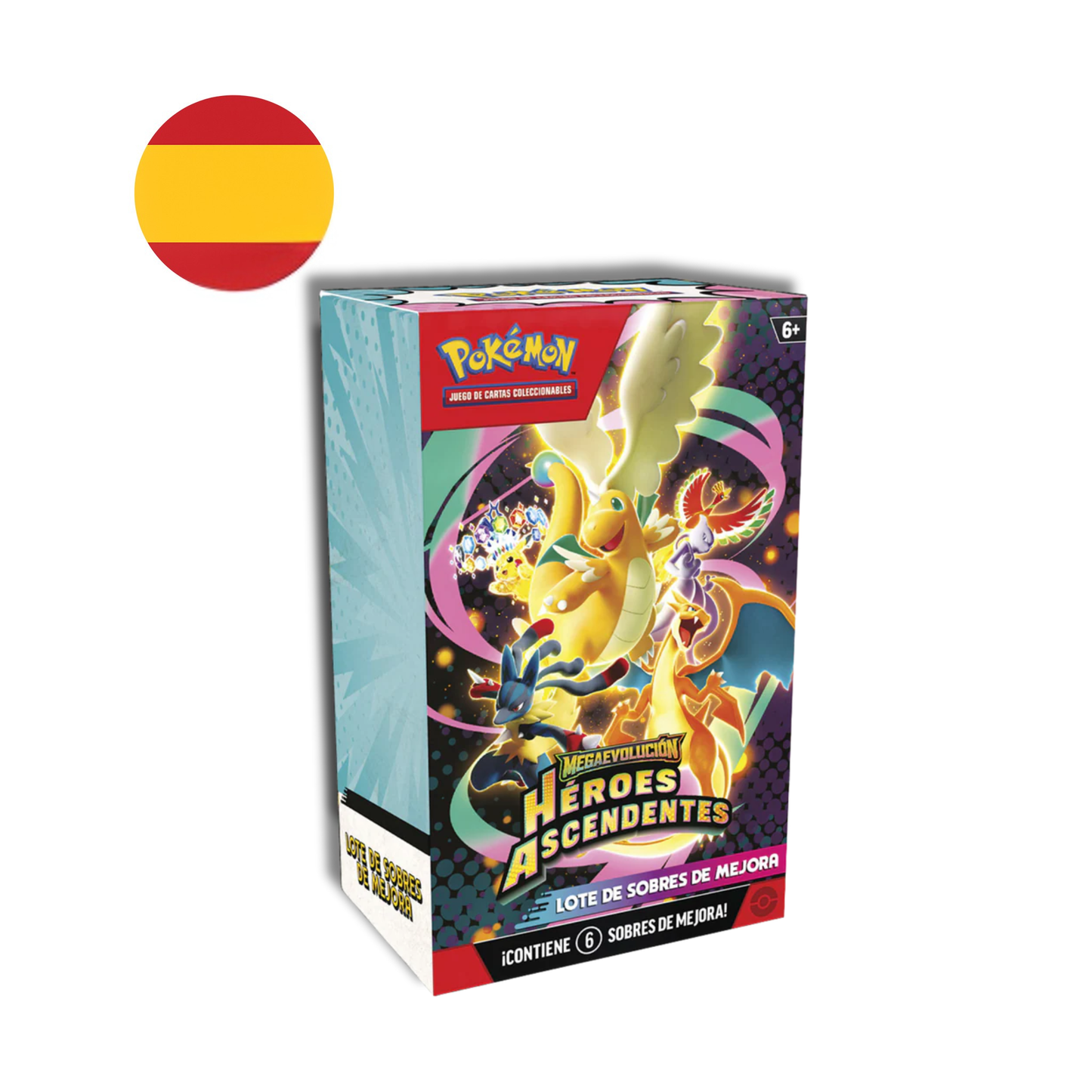 Booster Bundle Héroes Ascendentes (Caja 6 sobres) - Pokémon TCG Español