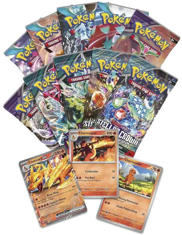 Pack Charizard ex Colección especial Español & Super Premium Collection Inglés - Pokemon TCG