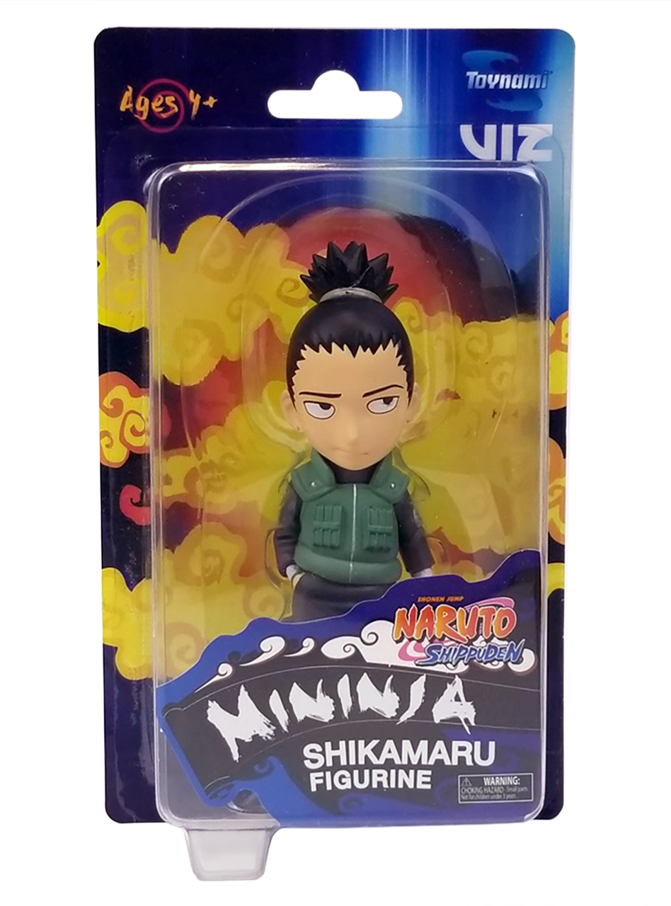 Figura Shikamaru - Naruto Shippuden Mininja - Toynami 10cm