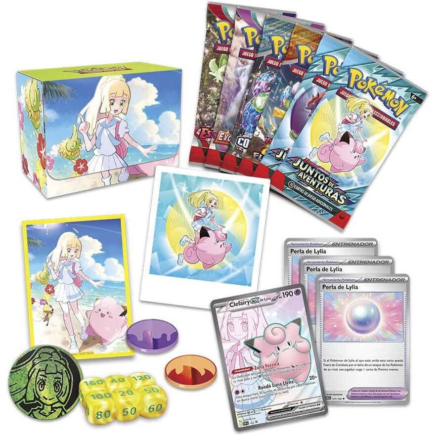Lylia Colección Torneo Premium - Pokemon Español