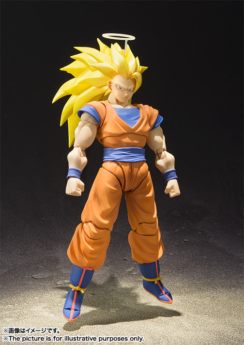 Figura Son Goku Super Saiyan 3 Dragon Ball - SH Figuarts 15,5cm