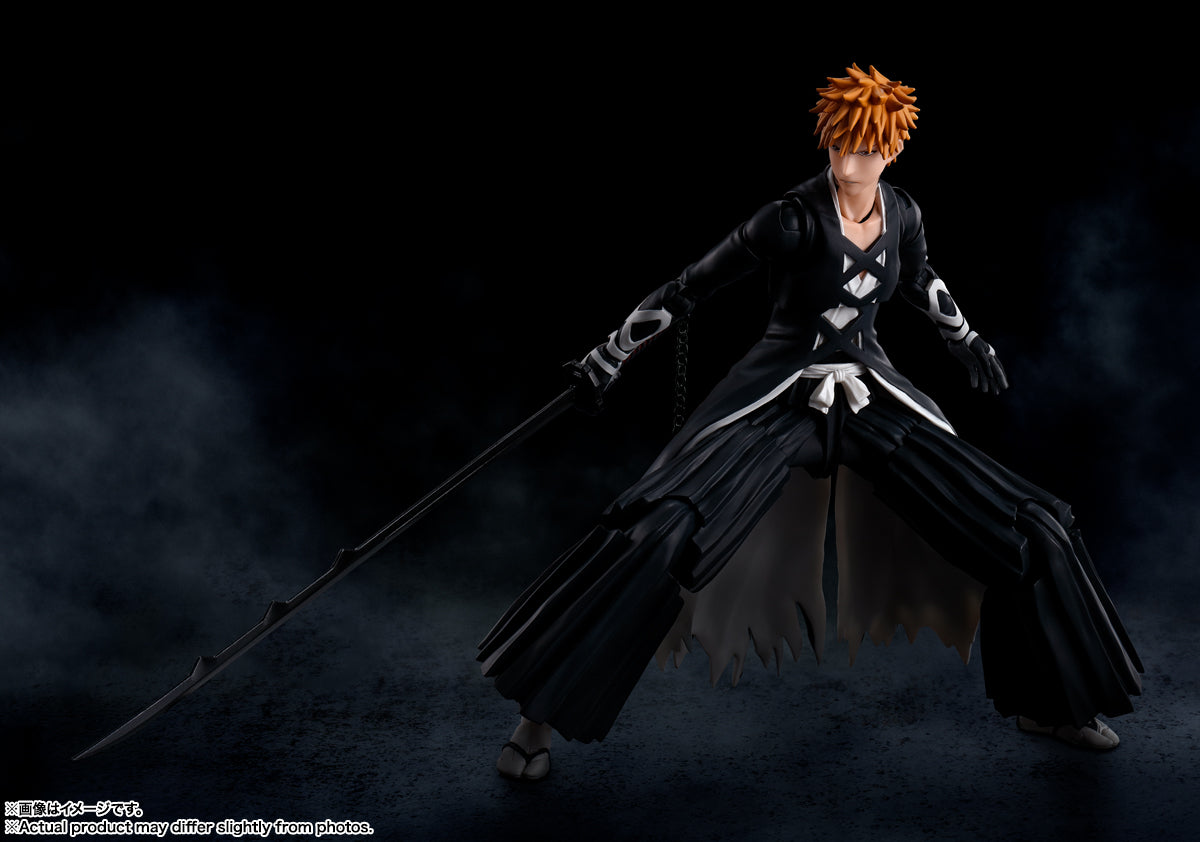 Figura Ichigo Kurosaki TensaZangetsu Bleach - SH Figuarts 15,5cm