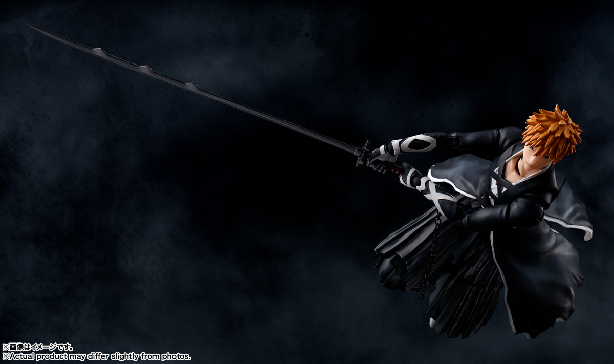 Figura Ichigo Kurosaki TensaZangetsu Bleach - SH Figuarts 15,5cm