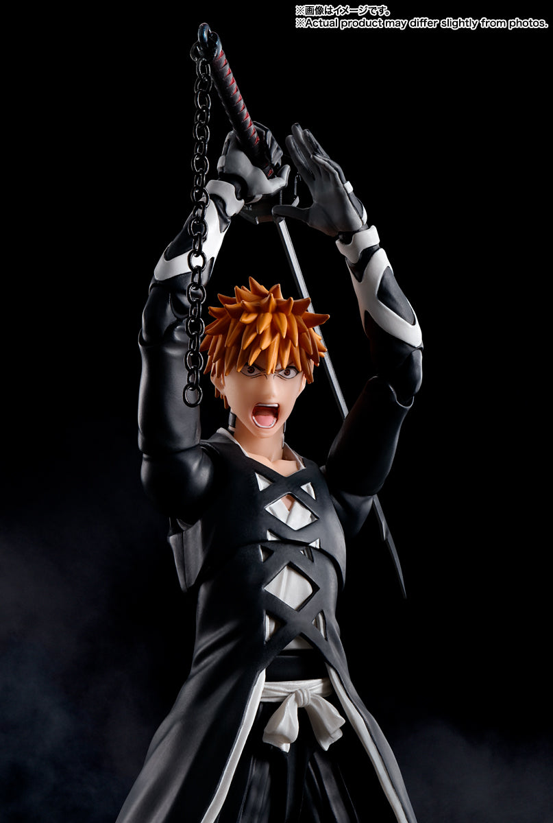 Figura Ichigo Kurosaki TensaZangetsu Bleach - SH Figuarts 15,5cm