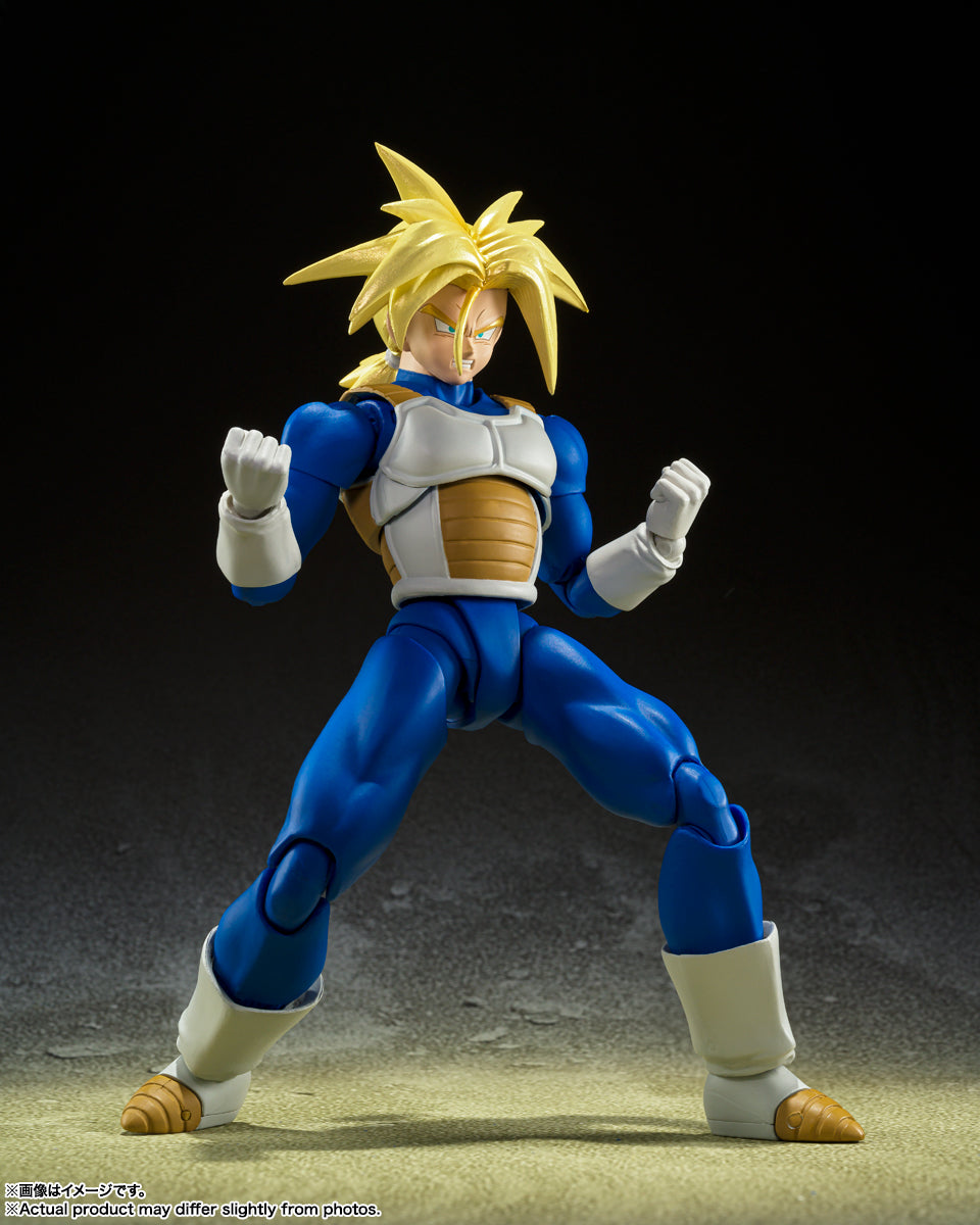 Figura Super Saiyan Trunks Dragon Ball - SH Figuarts 14cm