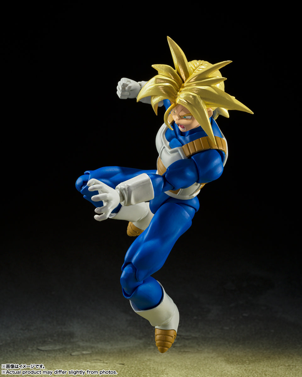Figura Super Saiyan Trunks Dragon Ball - SH Figuarts 14cm
