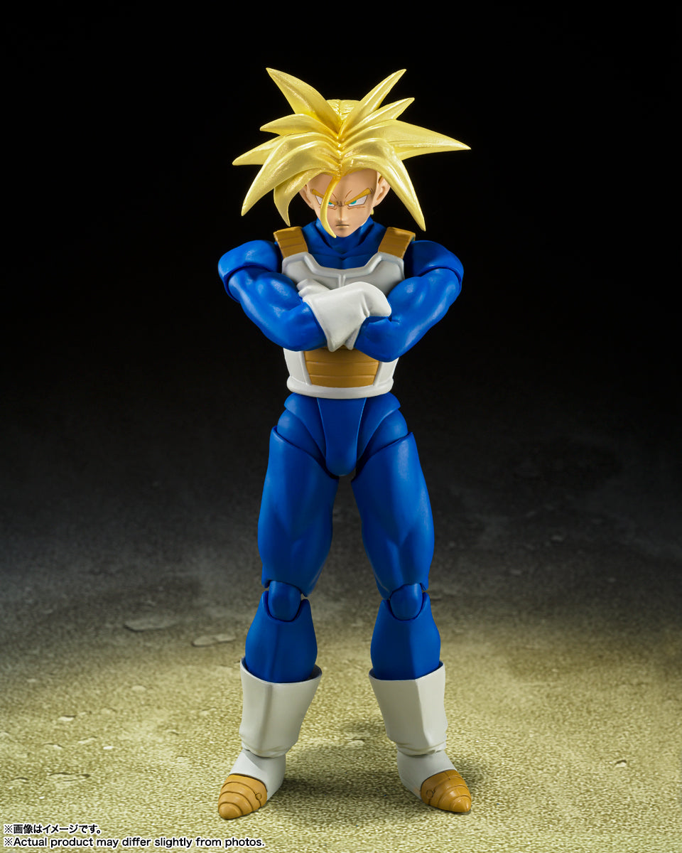 Figura Super Saiyan Trunks Dragon Ball - SH Figuarts 14cm