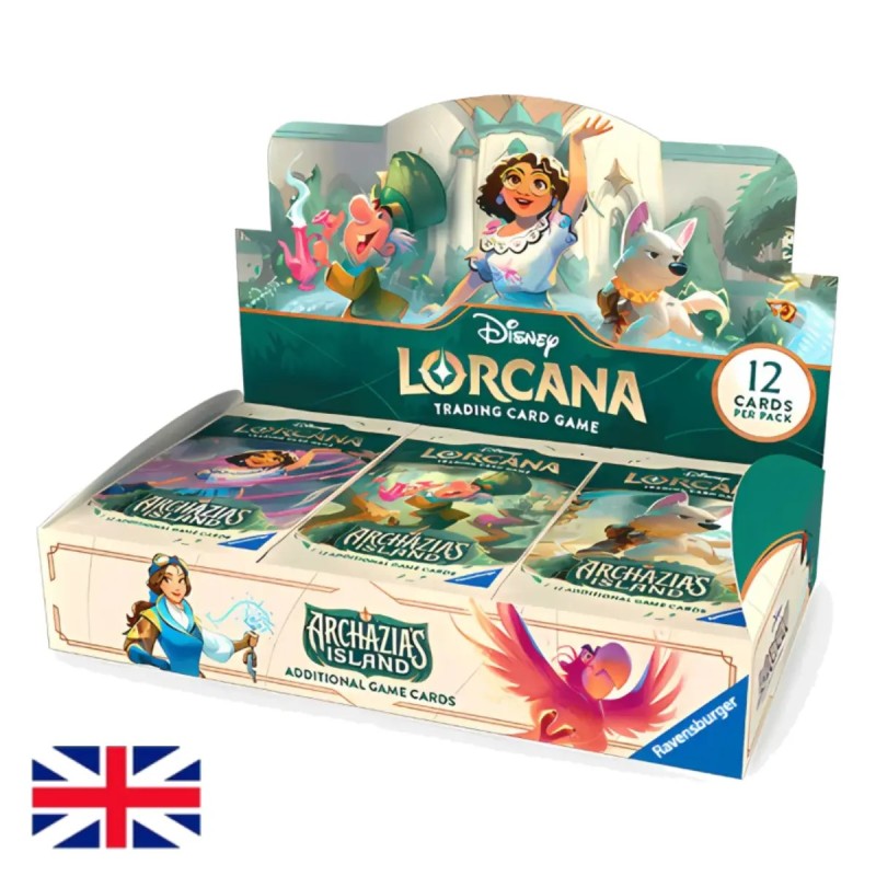 Caja de 24 Sobres de Archazia’s Island - Booster Box Lorcana Inglés
