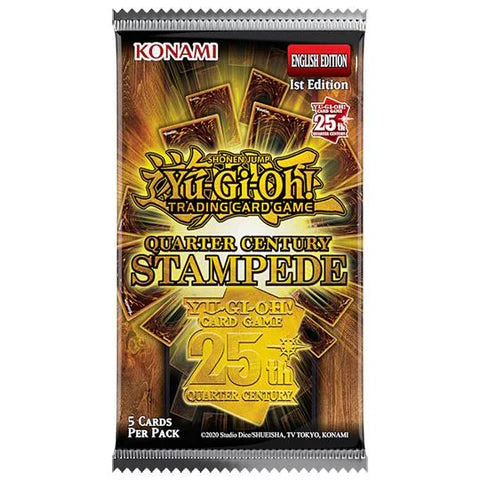 Caja de 24 Sobres de Quarter Century Stampede - Yu-Gi-Oh! Inglés
