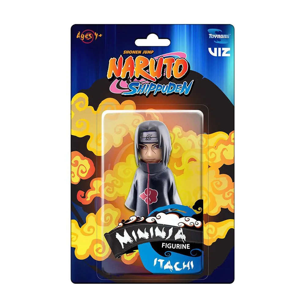 Figura Itachi - Naruto Shippuden Mininja - Toynami 10cm