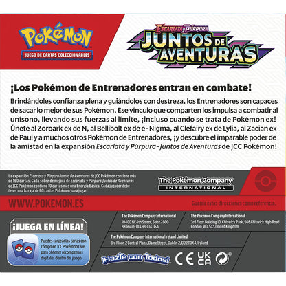 PREVENTA Asegurada Caja de 36 Sobres de Juntos de Aventuras - Español