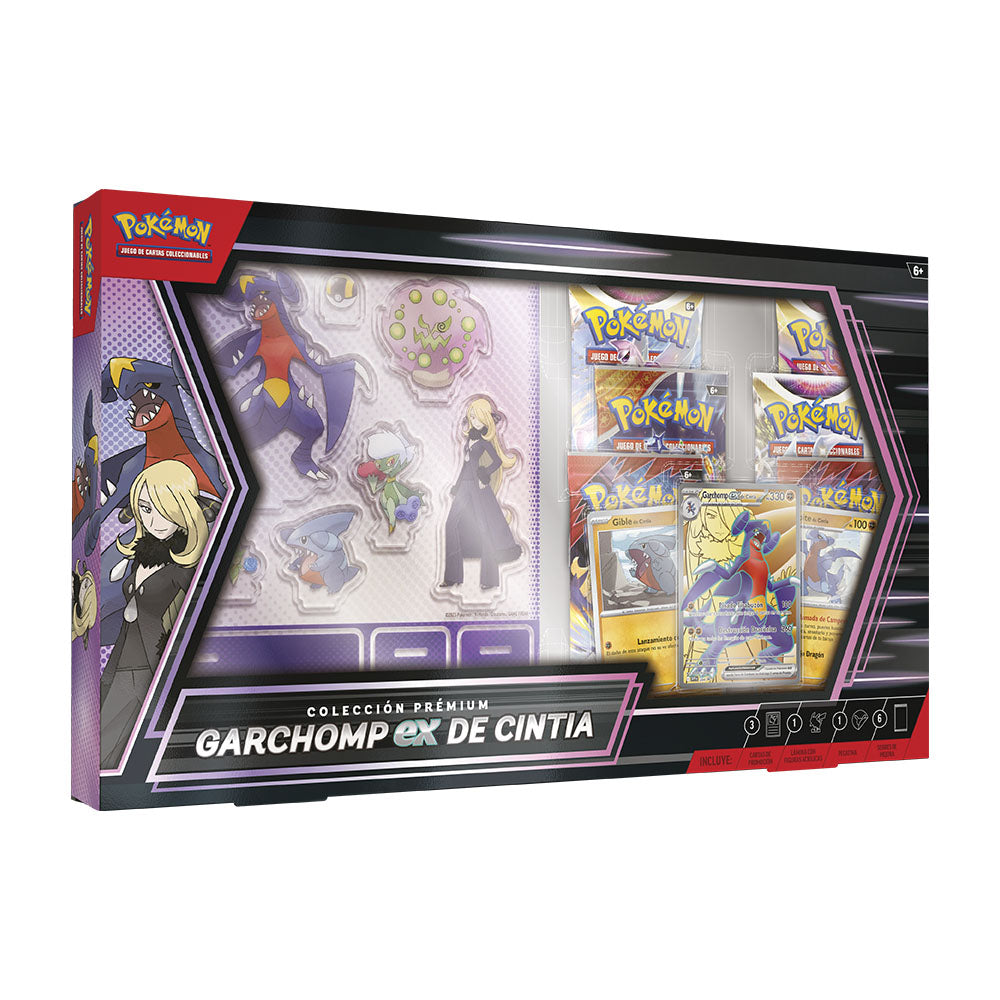 Colección Premium Garchomp ex de Cintia - Pokemon Español