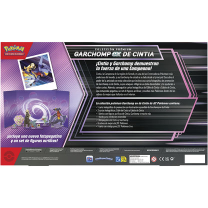 Colección Premium Garchomp ex de Cintia - Pokemon Español