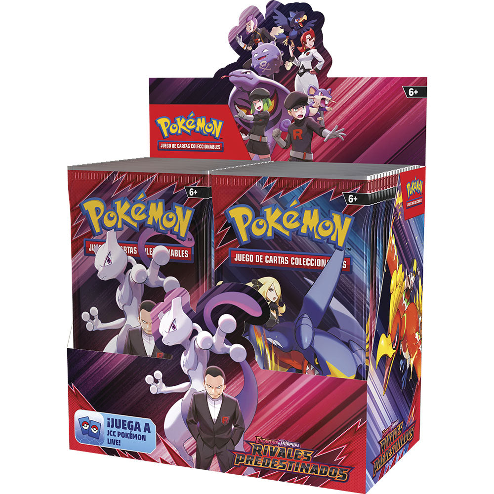 Caja de 36 Sobres de Rivales Predestinados - Booster Box Pokemon TCG Español