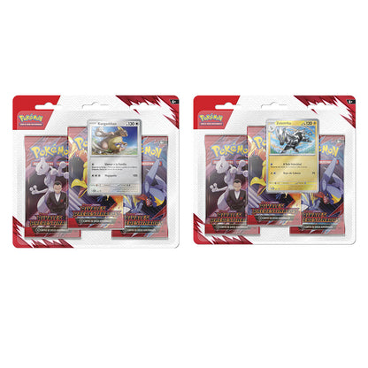 Blister 3 sobres de Rivales Predestinados - Pokemon TCG Español