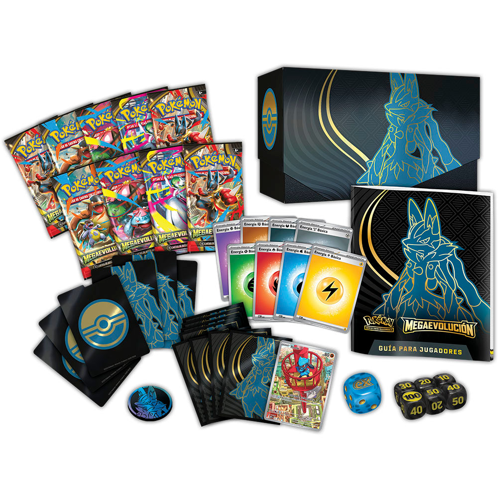 Elite Trainer Box de Gardevoir Mega Evolución - ETB Booster Box Pokemon TCG Español