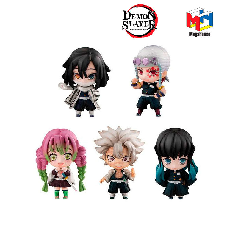 Set 5 Figuras Tanjiro And The Hashiras Mascot Ver.B