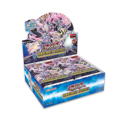 Caja de 24 sobres de Rompedores Valientes - Booster Box Yu-Gi-Oh! Español