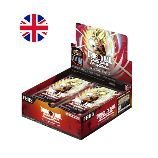 Caja de 24 Sobres de New Adventure (FB05) - Booster Display DBSCG Fusion World Dragon Ball