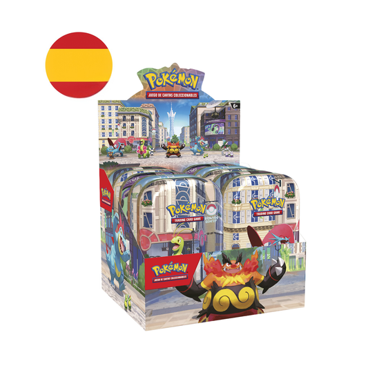 Mini Lata Ciudad Luminalia - Pokémon TCG Español (Modelo Aleatorio, 1 ud)