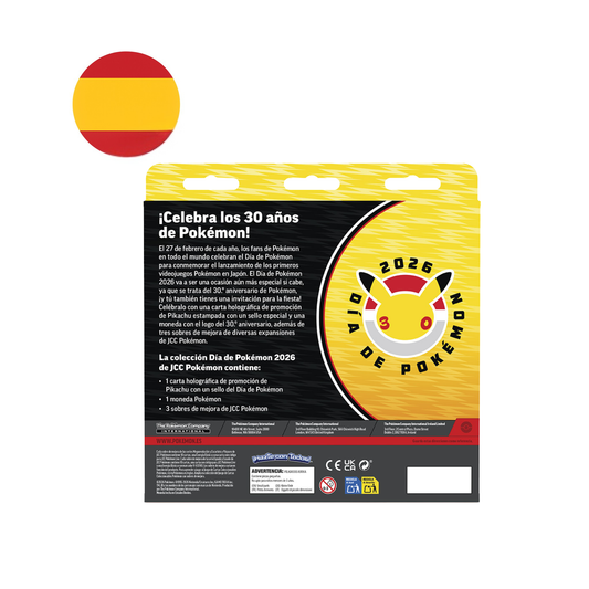 Colección Pokemon Day 2026. 30 Aniversario - Pokémon TCG Español