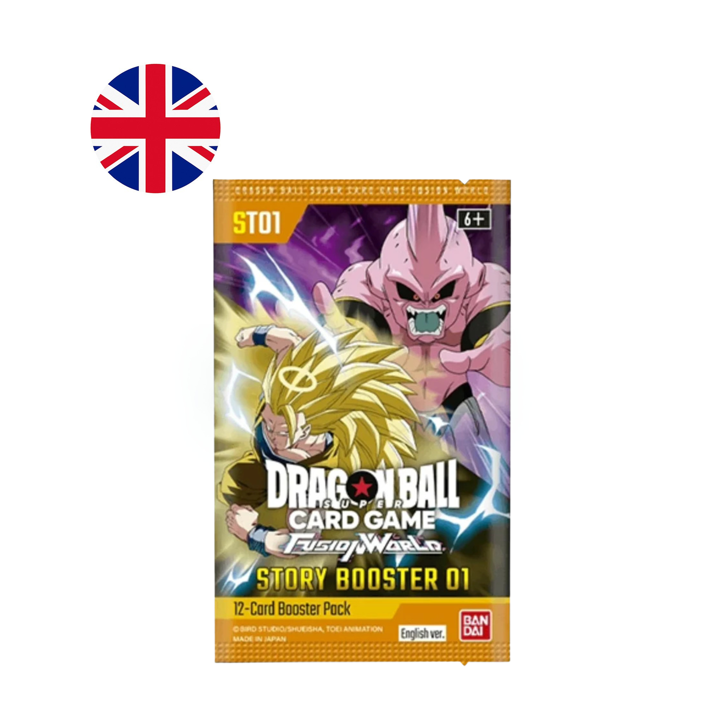 Caja de 20 Sobres de Story Booster 01 (ST01) - Special Booster Display DBSCG Fusion World Dragon Ball