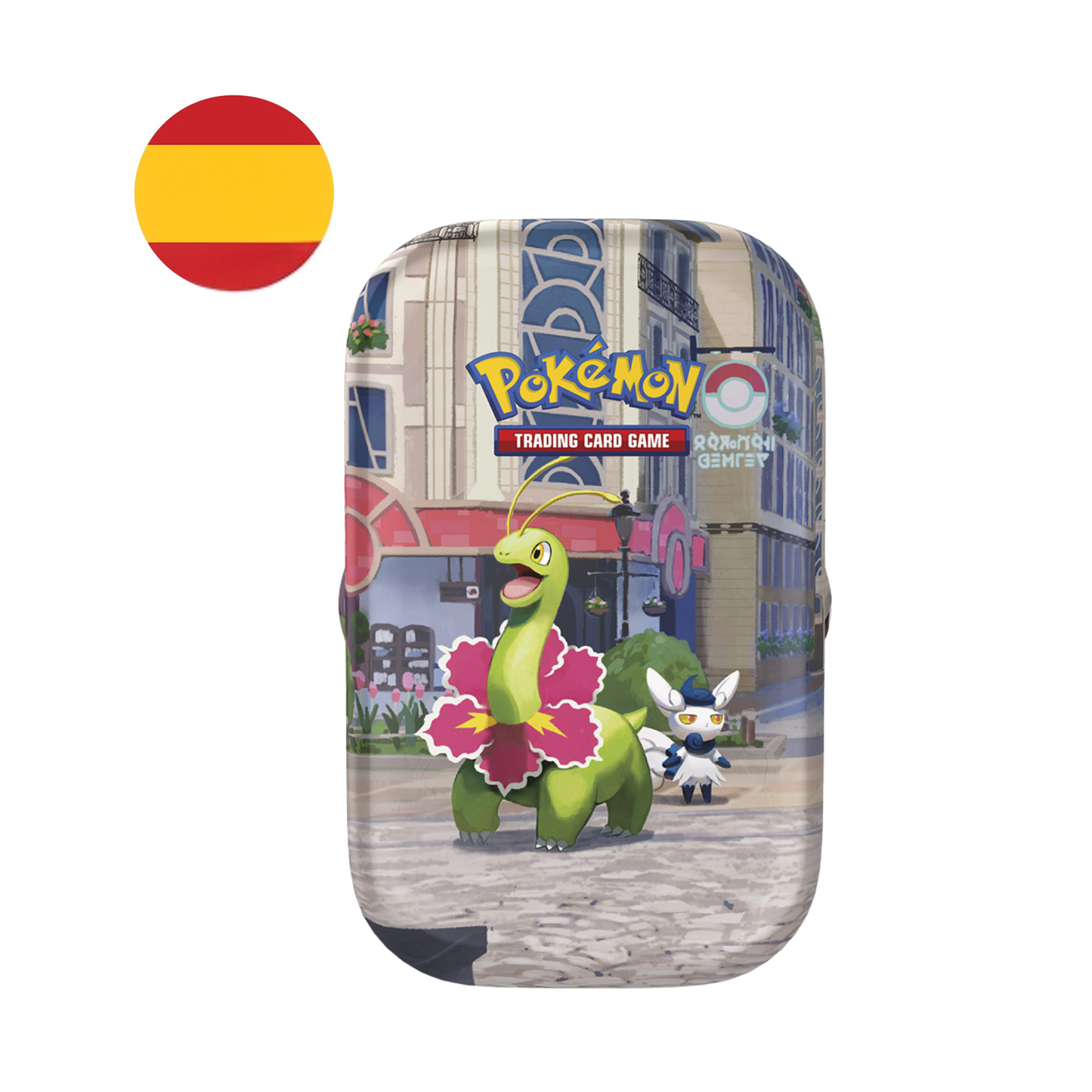 Display completo 10 mini latas Ciudad Luminalia - Pokémon TCG Español