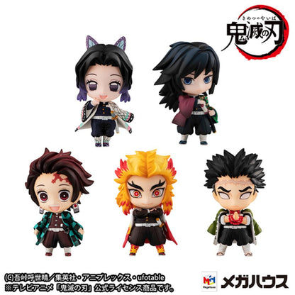 Set 5 Figuras Tanjiro And The Hashiras Mascot Ver.A