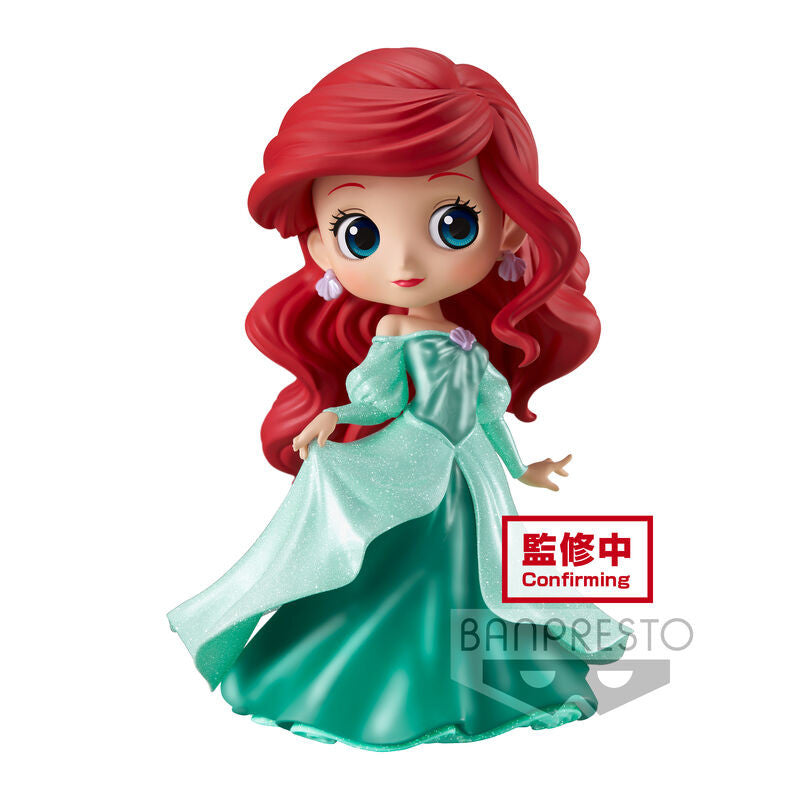 Figura Ariel Princess Dress Glitter Line. Disney Characters - Q Posket 14cm