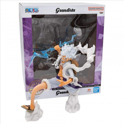 Figura Monkey D. Luffy Gear 5 Grandista – One Piece 25cm