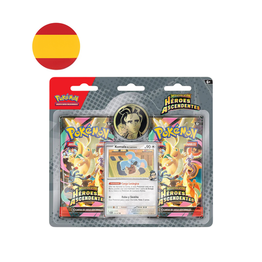 Blister 2 sobres Laureano Heroes Ascendentes (Ascended Heroes) - Pokémon TCG Español