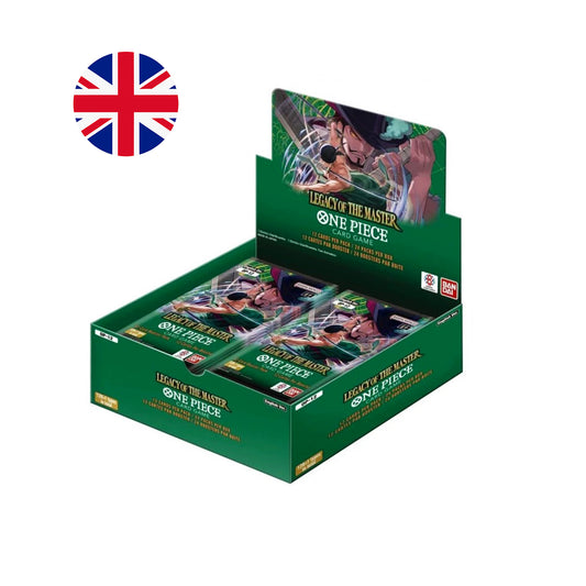 Caja de 24 sobres de OP-12 Legacy of the Master - Booster Box One Piece TCG Inglés