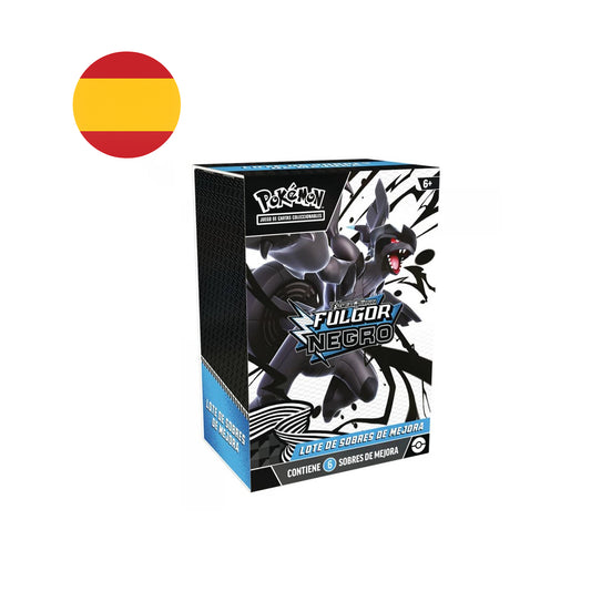 Booster Bundle Fulgor Negro (Caja 6 sobres) - Pokémon TCG Español