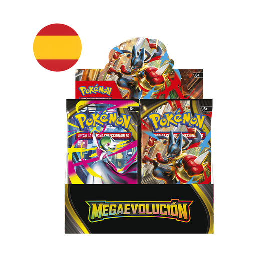 Caja de 36 Sobres de Mega Evolución - Booster Box Pokemon TCG Español