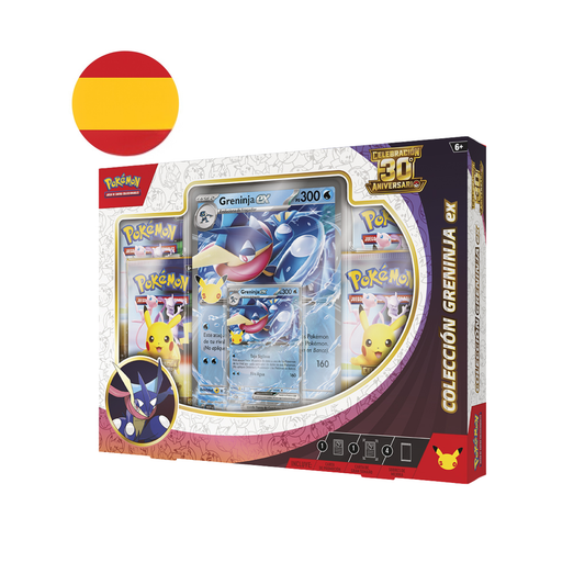 Caja EX Greninja 30 aniversario - Pokémon TCG Español