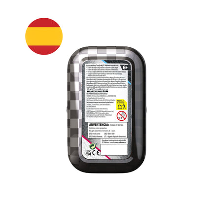 Mini Lata Fulgor Negro y Llama Blanca - Pokemon Español (Modelo Aleatorio, 1 ud.)