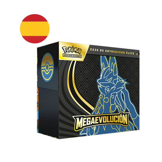 Elite Trainer Box de Lucario Mega Evolución - ETB Booster Box Pokemon TCG Español