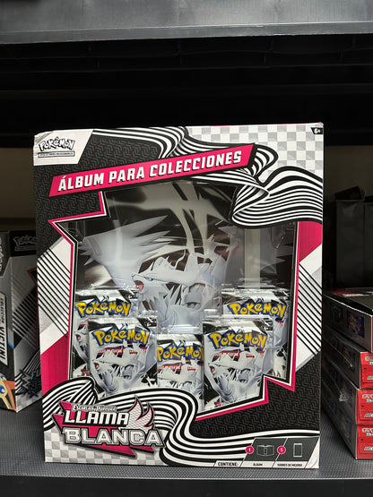 [OUTLET] Colección con Álbum de Llama Blanca (White Flare) -  Binder Collection Pokémon TCG Español (Caja dañada)