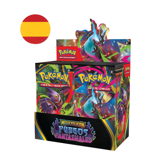 Caja de 36 Sobres de Fuegos Fantasmales(Phantasmal Flames) - Booster Box Pokemon TCG Español