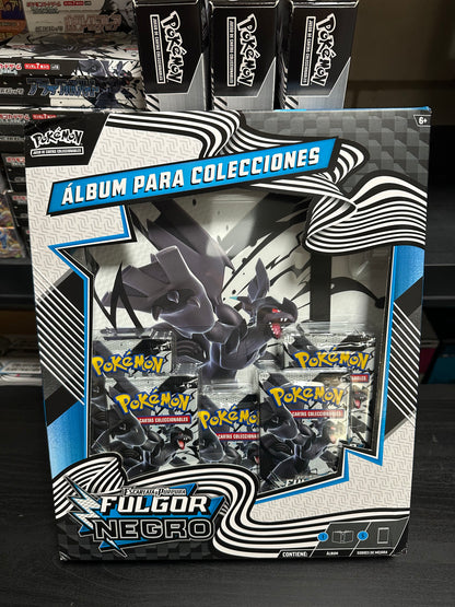 [OUTLET] Colección con Álbum de Fulgor Negro (Black Bolt)-  Binder Collection Pokémon TCG Español (Caja dañada)